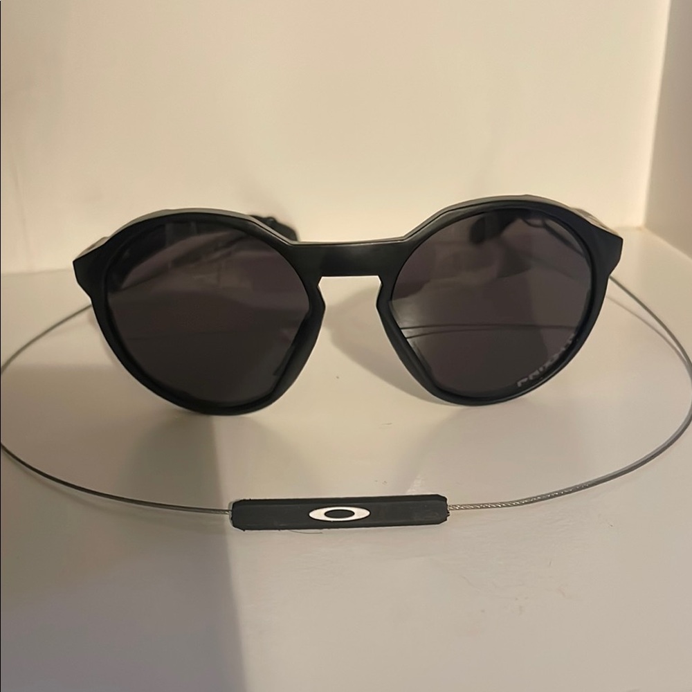 Oakley Matte Black Round Sunglasses